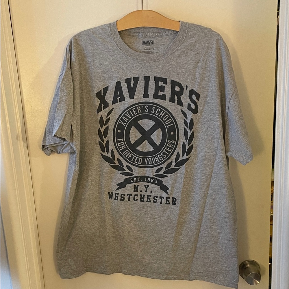 Marvel X-Men Gray Xavier's School T-Shirt XL